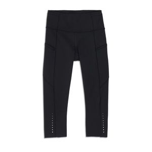 Lululemon Fast And Free High-Rise Crop 19”